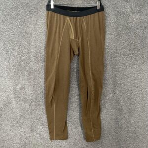 Beyond Clothing Mens Large Brown Tactical Thermal Base‎ Layer USA Made KEN-7042